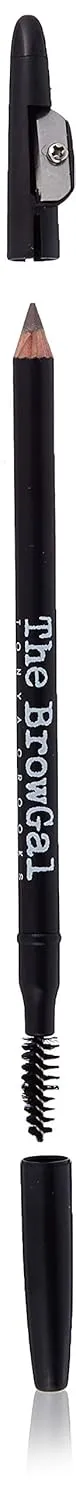 The BrowGal Skinny Eyebrow Pencil, Medium Brown , 0.04 Ounce (Pack of 1)