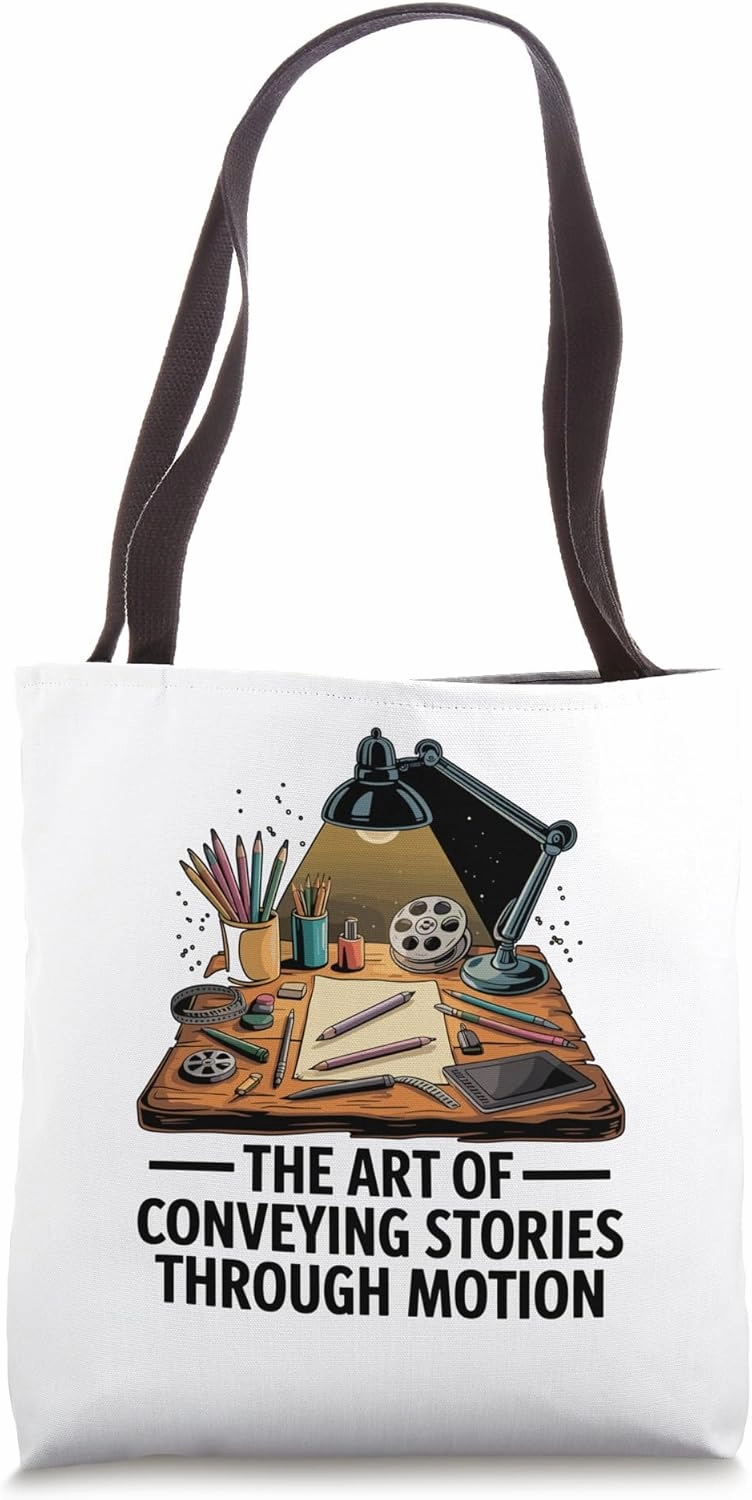 The Art Of Conveying Stories Through Motion Animation Tote Bag