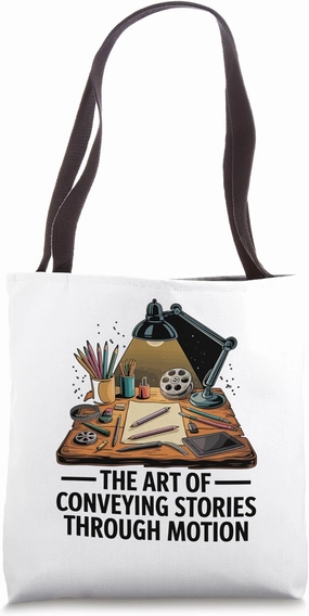The Art Of Conveying Stories Through Motion Animation Tote Bag