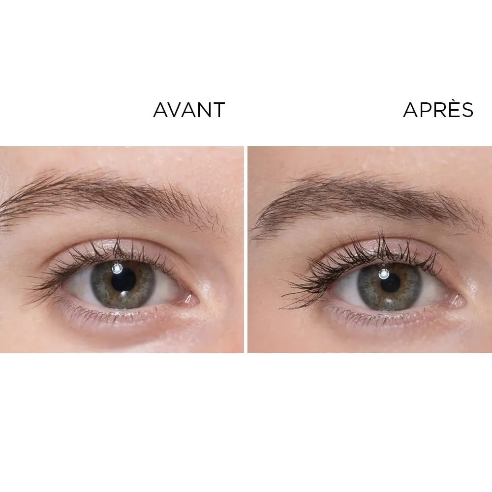 T.LeClerc Active Growth Mascara – Boosts Lash Growth | Prevents Lash Loss | Adds Volume & Intense Color – Long | Precise Brush | Easy to Remove (NOIR, 10ml)