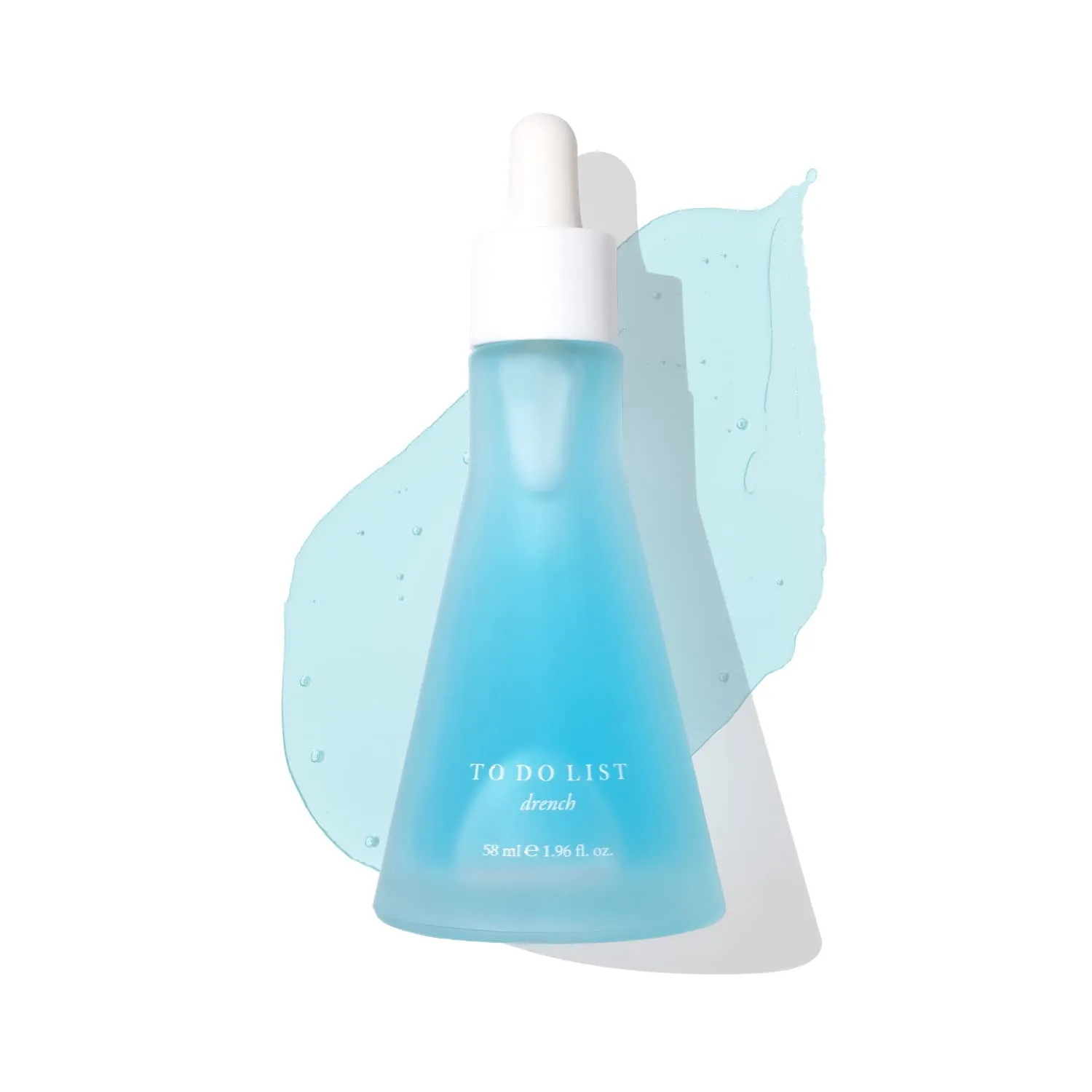 TO DO LIST Face Serum, Drench | Pure Hyaluronic Acid Serum for Face w/Glycerin, Snow Mushroom, & Ginseng | Intense Hydrating Serum | Oil-Free, Lightweight, Korean Skin Care (58 ml)