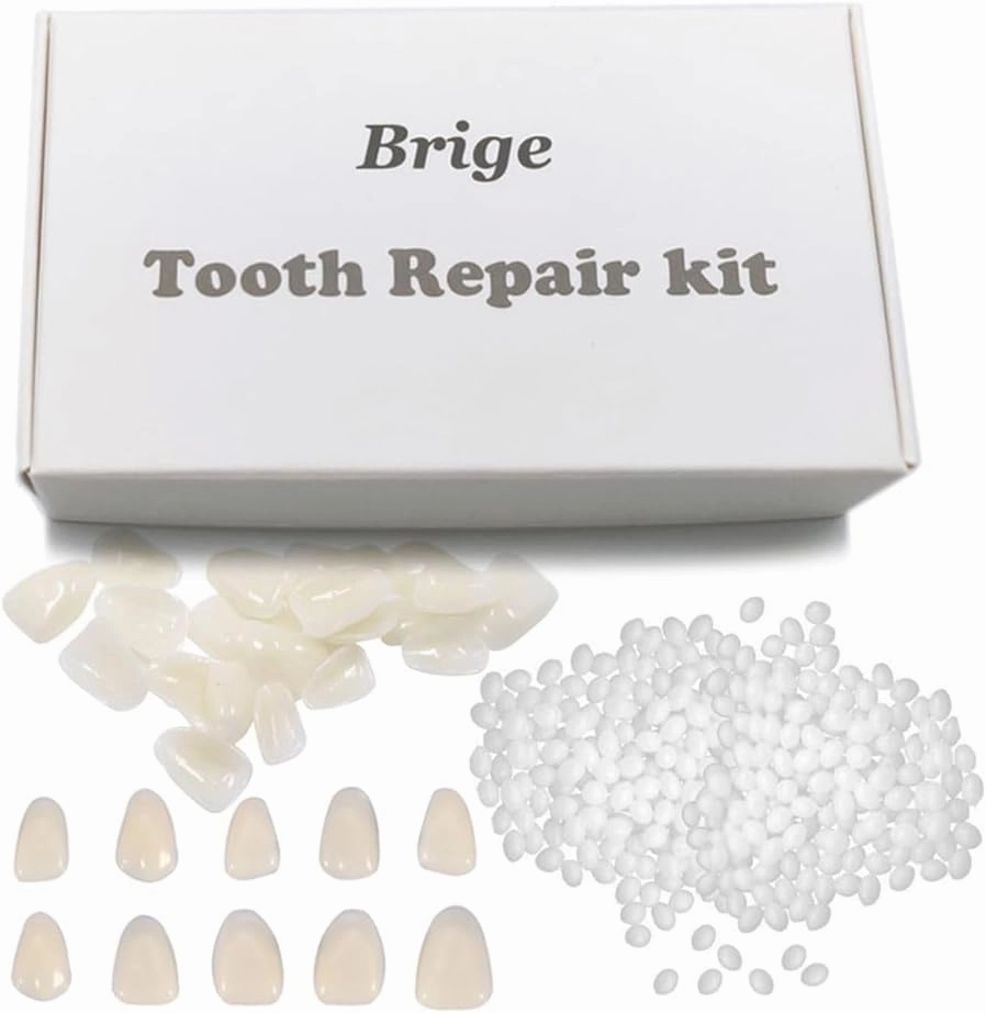 Tooth Repair kit for Filling The Missing Broken Tooth and Gaps-Moldable Fake Teeth and Thermal Beads Replacement Kit