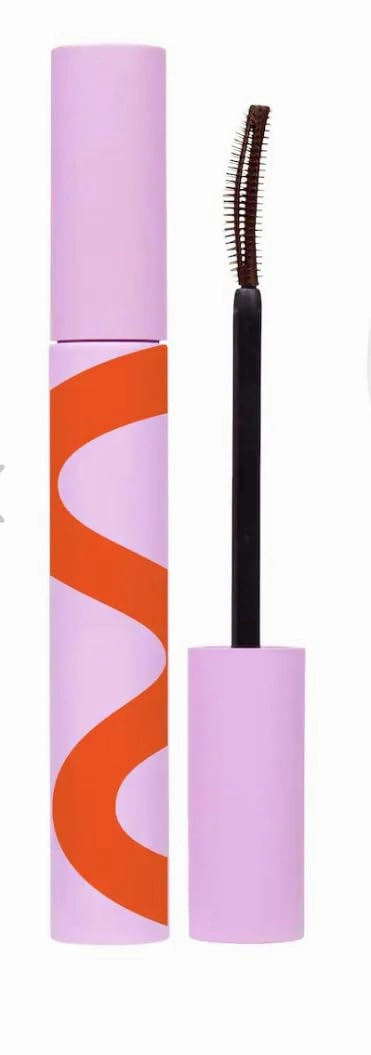 Tower Two Eight Triple-Wave Volumizing Mascara, Vegan Formula with Castor Oil, Water-Resistant, Lengthening and Defining Drift - rich espresso brown