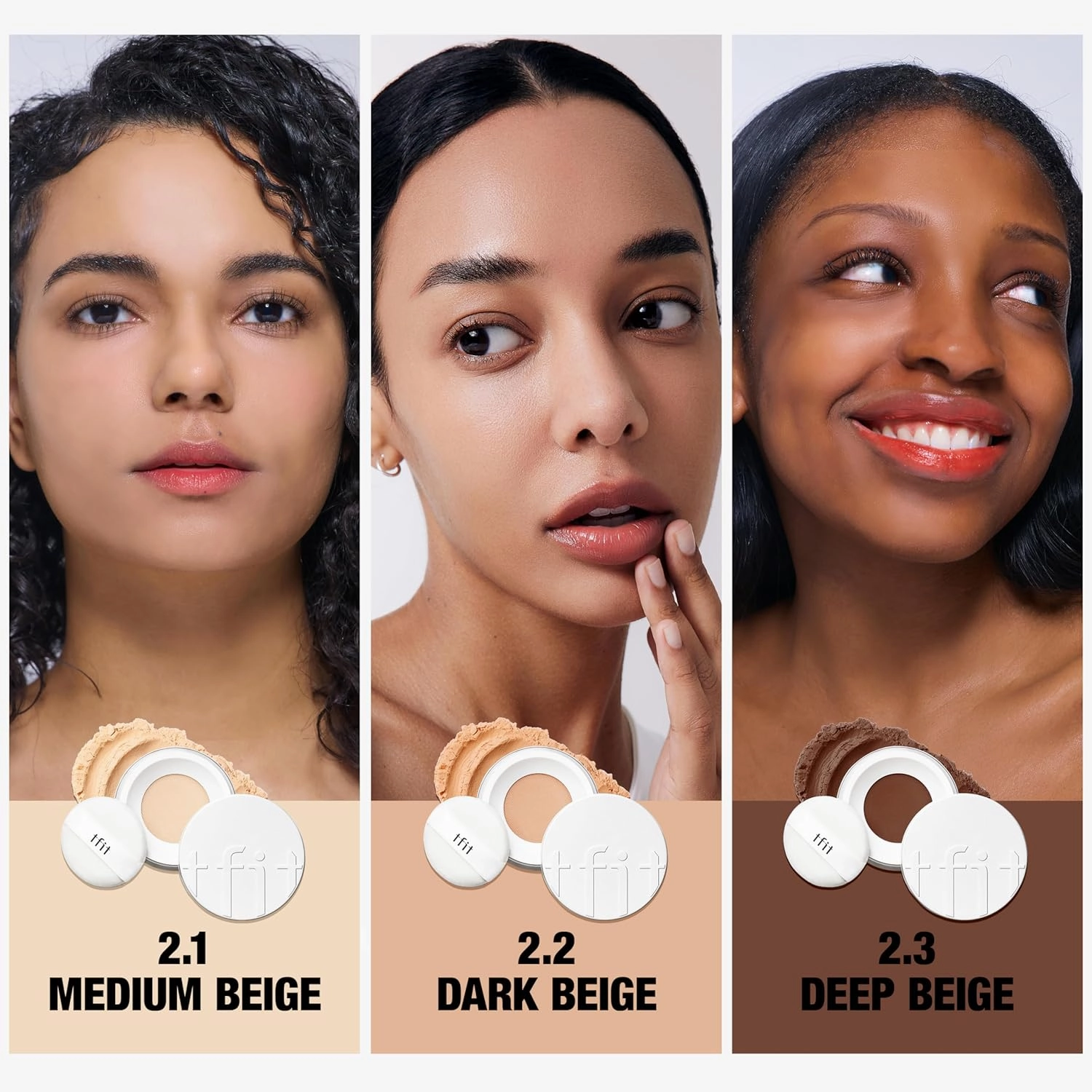 Translucent Set Finishing Powder - Sebum Control Face Loose Powder, Matte & Silky Finish, Lightweight, Long-lasting, Korean Makeup, 0.24 Oz. (02 Skin Beige, 0.24 Oz.)