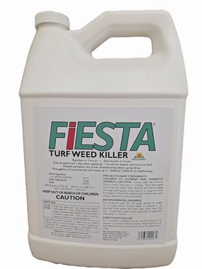 Turf Weed Killer Herbicide Concentrate | People & Pets Can Enter Treated Area When Spray Dries | See Results in Hours | Covers up to 10,000 Sq. Ft. | Selective Post-Emergent | Size: One Gallon