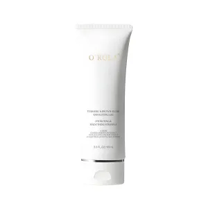 Turmeric & Brown Sugar Exfoliating Gel – Hydrating & Smoothing Face Scrub with Camellia Leaf, Walnut Shell & Willow Bark | Gentle Exfoliator for Dull Skin, 3.5 Fl Oz (100g)