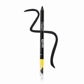 Turning Heads Crayon Gel Eyeliner Pencil comes with Smudger on other side, longlasting, Water-proof & smudge-proof Formula, Black, 1.2gm