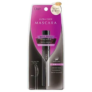 Ultra Fiber Lash Mascara, Thick & Lengthening Volume Mascara, Lash Extension Eye Makeup Look, Waterproof & Smudge Free Japanese Washable Lash Curl Effect, Super Long Eyelash