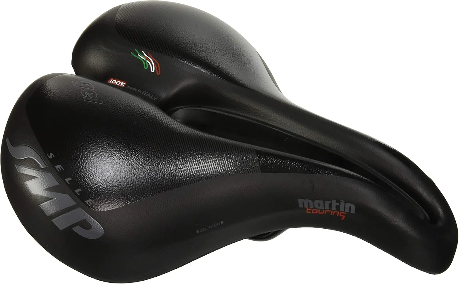 Unisex – Adult's Martin Touring Gel Saddle, Black, Standard Size
