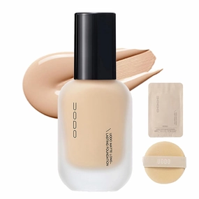 UODO Foundation, Liquid, Full Coverage, Matte, All Skin Types, Long-lasting, Hydrating, Oil Control