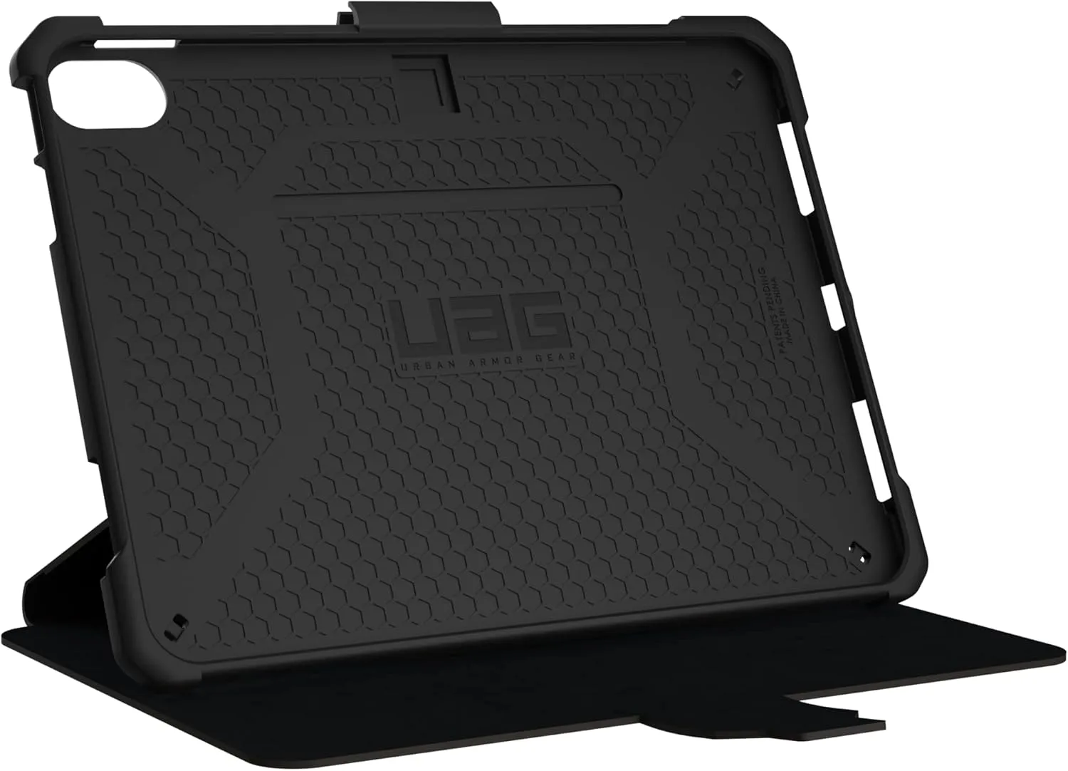 URBAN ARMOR GEAR UAG Designed for iPad 11" A16 11th Gen 2025, 10.9" 10th Gen 2022 Case A3354 A3355 A2696 - Rugged Protective Folio Cover w/Adjustable Stand & Pencil Holder, Metropolis SE Black