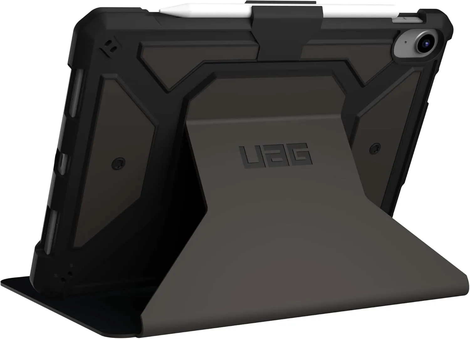 URBAN ARMOR GEAR UAG Designed for iPad 11" A16 11th Gen 2025, 10.9" 10th Gen 2022 Case A3354 A3355 A2696 - Rugged Protective Folio Cover w/Adjustable Stand & Pencil Holder, Metropolis SE Black