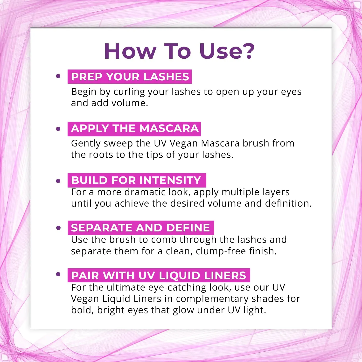 UV Vegan Mascara (Blue, One Size)