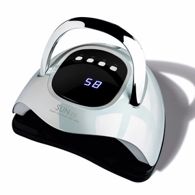 UV LED Nail Lamp, MIRAGE LAYON 288W UV Light Gel Nail Dryer with 63 Lamp Beads, Auto Sensor and 4 Timers LCD Display, Professional Gel UV lamp for Fingernail and Toenail