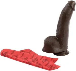 Vac-U-Lock Mr Marcus Cock and Balls 9 Inch Dildo, Brown