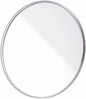 Vanity Mirror Makeup Mirror Magnifying Mirror Cups Cosmetics Round Mirror Magnification (Silver)