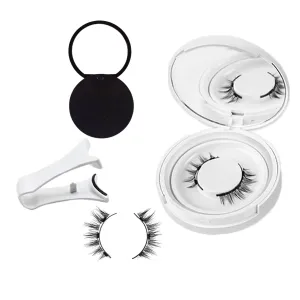 Velleara Magnetic Lashes Natural Look,Velleara Magnetic Eyelashes Kit with Applicator (Fuller)