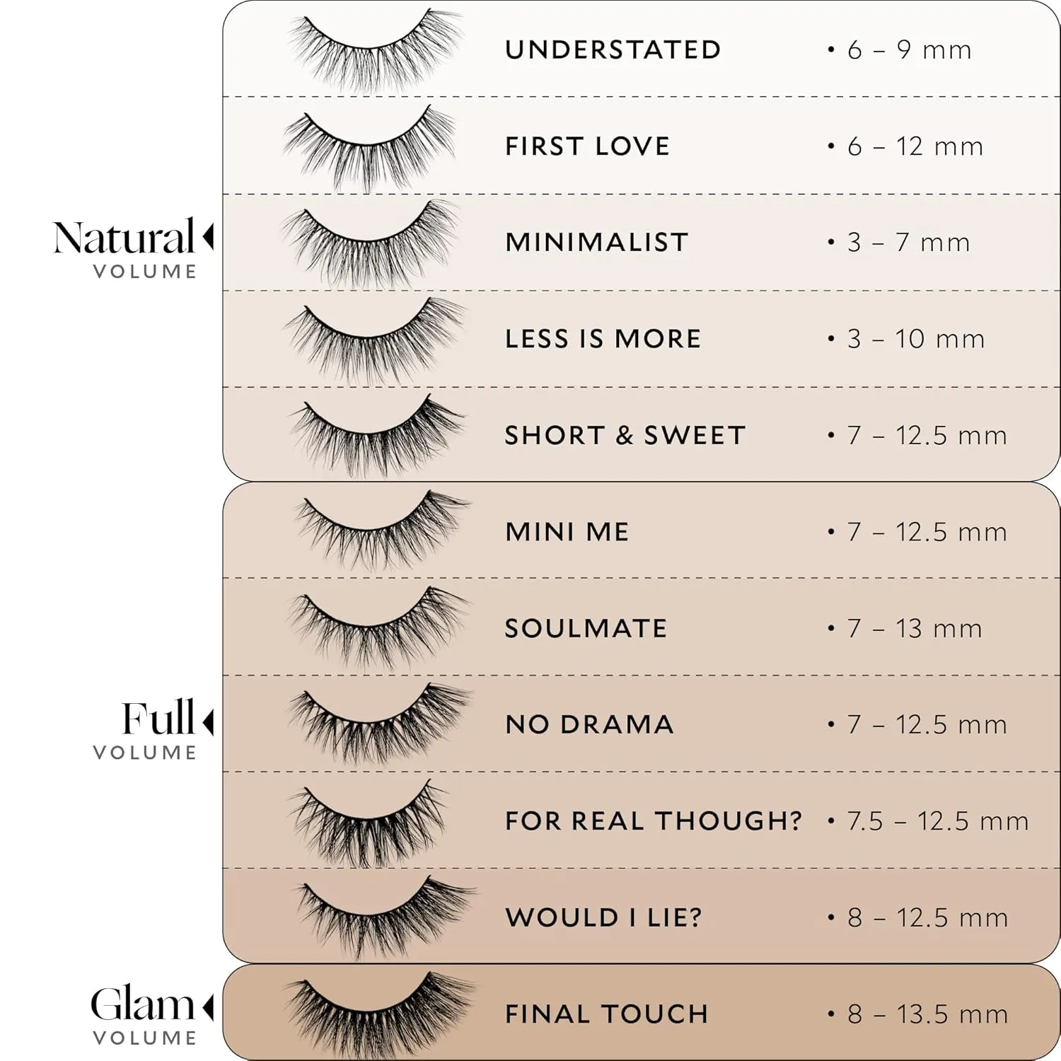 Velour Effortless Lashes, Natural Looking False Eyelashes, Fluffy & Lightweight No Trim Eyelashes, Reusable Fake Lashes For All Eye Shapes, Vegan & Cruelty-Free, Lash Glue not Included (First Love)