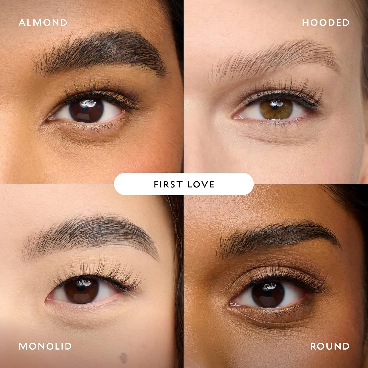 Velour Effortless Lashes, Natural Looking False Eyelashes, Fluffy & Lightweight No Trim Eyelashes, Reusable Fake Lashes For All Eye Shapes, Vegan & Cruelty-Free, Lash Glue not Included (First Love)
