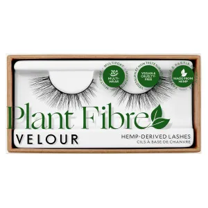Velour Plant Fibre Eyelashes – Luxurious Hemp-Derived False Lashes - Lightweight, Reusable, Handmade Fake Lash Extensions - Wear up to 25 Times - 100% Vegan, Soft, All Eye Shapes – Pixie Dust