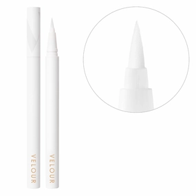 Velour Glue & Go Pen Clear Lash Adhesive - Precision Tip Lash Glue Liner Pen - Beginner Friendly Lash Adhesive Pen for False Eyelashes - Gentle & Dermatologist Tested - Eyelash Glue Pen Dries Clear