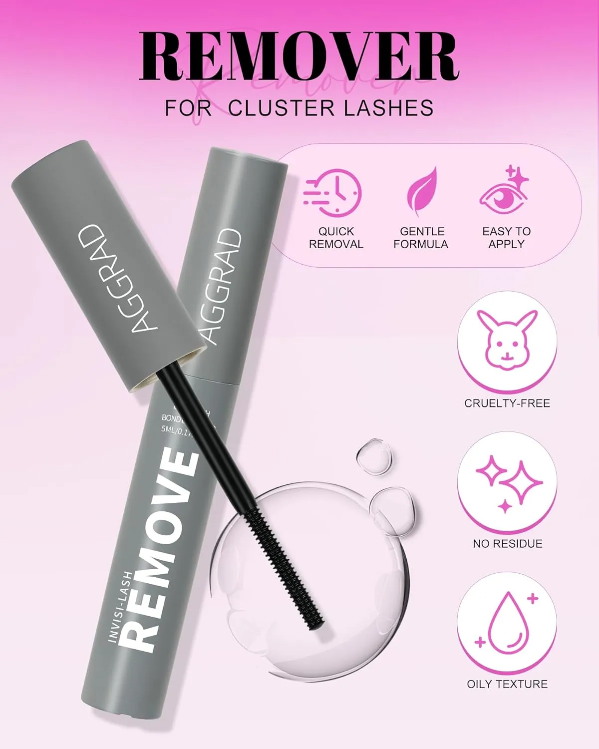 Venus Lash Clusters Kit Short 8-14mm D Curl Natural Cluster Lashes Kit Wispy Eyelash Clusters Kit DIY Eyelash Extension Kit with Lash Bond and Seal & Tweezers Remover for Fake Lashes Extensions