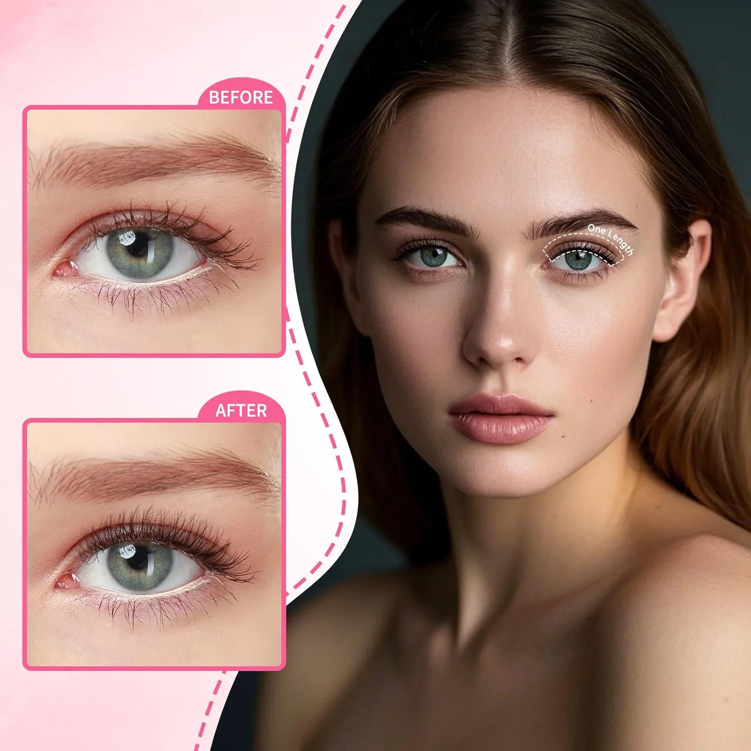 Venus Lash Clusters Wispy 10mm 90PCS D Curl Eyelash Clusters DIY Eyelash Extension 0.05mm Ultra Thin Invisible Lash Band(Venus,Only 10mm)