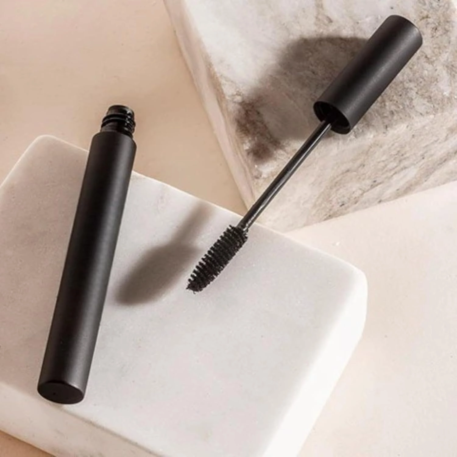 Vibrjance Volumizing Tubing Mascara, Soft Black - Hypoallergenic, Moisturizing, Lifting, Long-Lasting - Special Tube Formula for 50  (3 Tubes, Size)