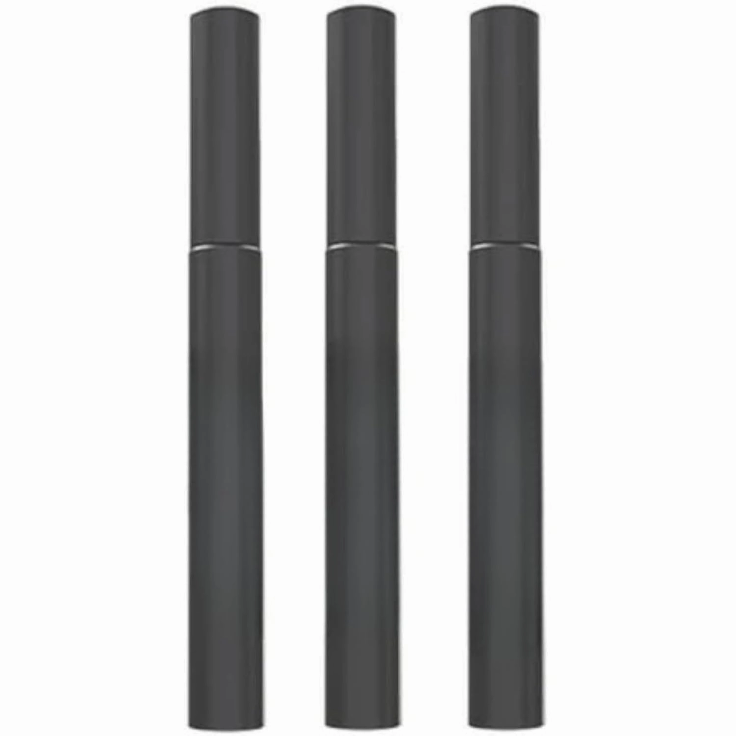 Vibrjance Volumizing Tubing Mascara, Soft Black - Hypoallergenic, Moisturizing, Lifting, Long-Lasting - Special Tube Formula for 50  (3 Tubes, Size)