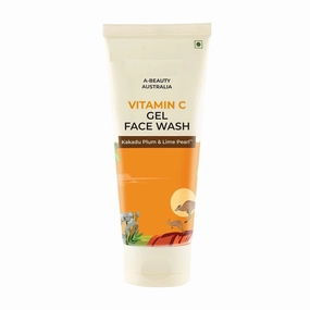Vitami C Gel Face Wash for glowing face with Kakadu Plum & Lime, Vitamin C face wash for dry, Vitamin C face wash for radiant Women & Men - 100 ml 3.53 floz