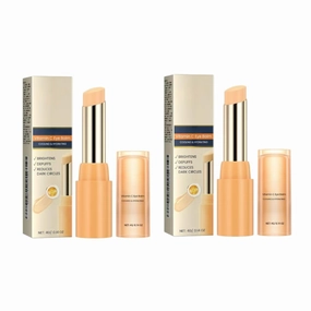 Vitamin C Eye Balm, Eye Balm Stick,Hydrating Eye Cream, Improve Dark Circles,Brightens Skin Tone,Reduces Puffiness,Reducing Dark Circle Firming Eye Cream (2PCS)