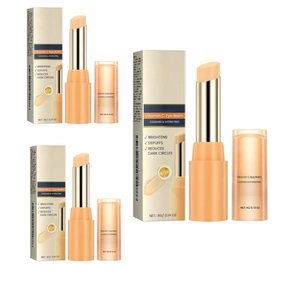 Vitamin C Eye Balm, Eye Balm Stick,Hydrating Eye Cream, Improve Dark Circles,Brightens Skin Tone,Reduces Puffiness,Reducing Dark Circle Firming Eye Cream(3PCS)