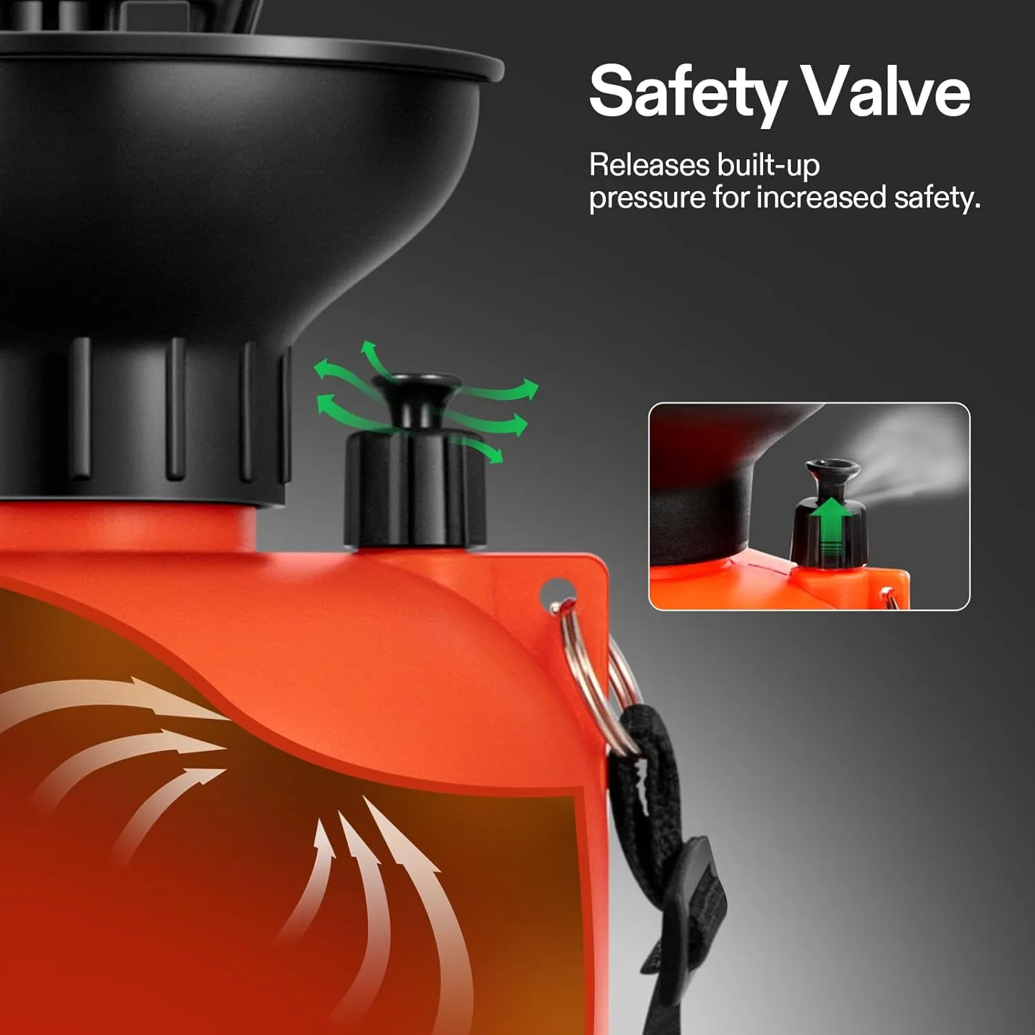 VIVOSUN 1.35-Gallon Pump Pressure Sprayer, Pressurized Lawn & Garden Water Spray Bottle with Adjustable Shoulder Strap, for Spraying Plants, Garden Watering and Household Cleaning