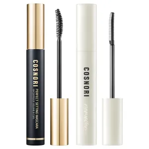 Volumizing Waterproof Mascara & Gentle Remover Bundle – Long-Lasting Volume Mascara, Quick & Easy Removal for Sensitive Eyes