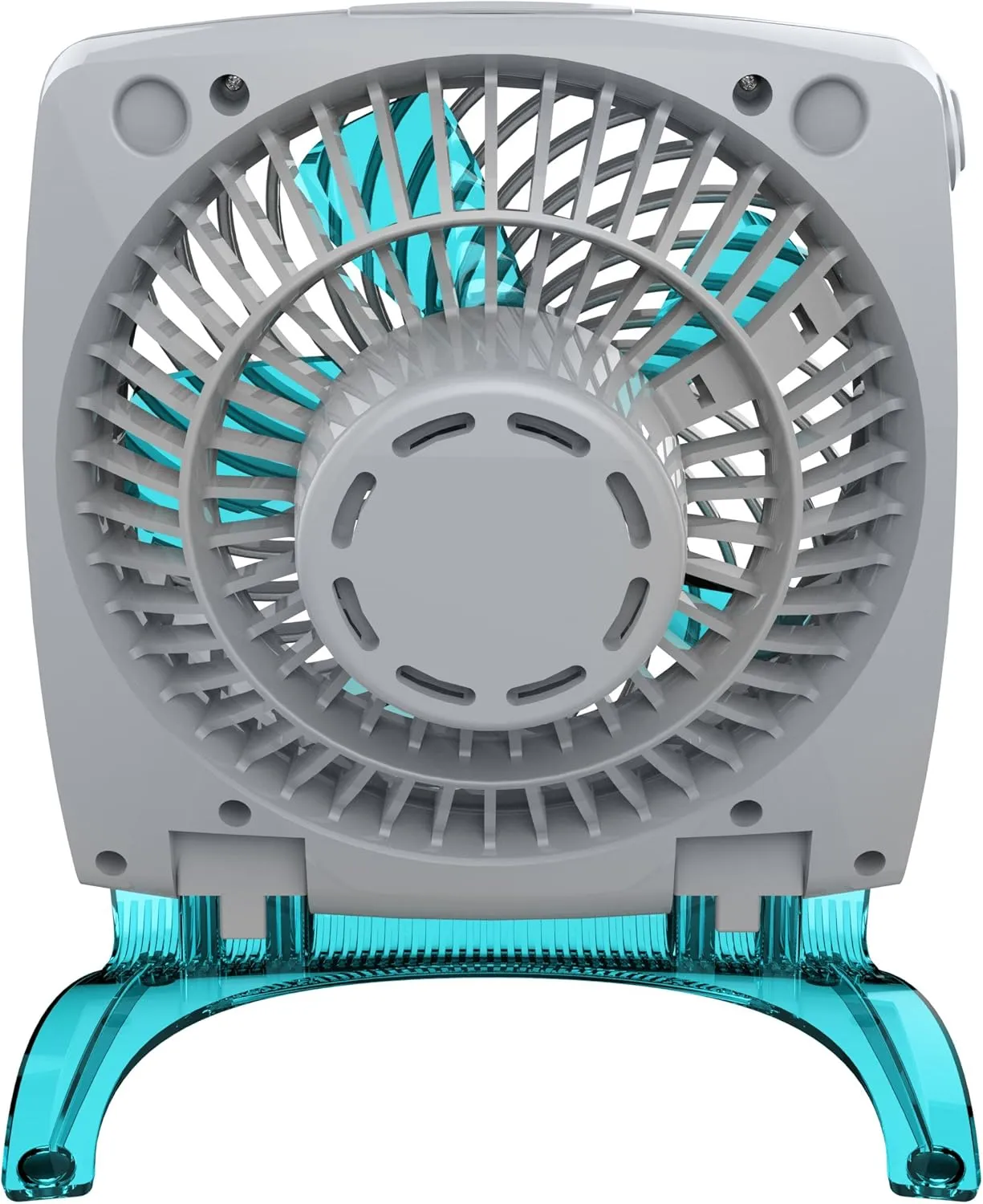 Vornado FIT Personal Air Circulator Fan with Fold-Up Design, Directable Airflow, Compact Size, Perfect for Travel or Desktop Use, Aqua
