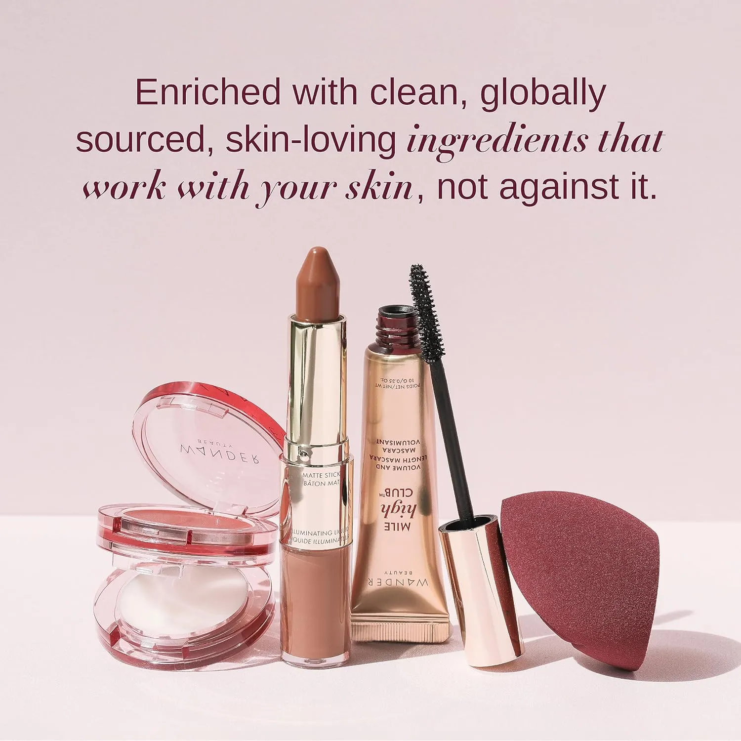 Wander Beauty Dualist Matte and Illuminating Concealer Makeup - Tan - Dual-Ended Matte & Liquid Concealer Stick - Full Coverage Formula to Brighten, Firm & Hydrates Under Eyes - 0.28 fl oz