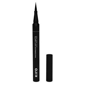 Waterproof Eyeliner Pen - Intense Black, Matte Finish - Lasts Up to 24 Hours - Tear, Sweat & Smudge Proof - 100% Vegan, 1.1 ml