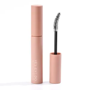 Waterproof Mascara, Black Tubing Mascara for Lash Volumizing Lengthening and Curling,Eyelash Mascara with Curved Brush Waterproof Smudgeproof clump-free Long-lasting, YES.EYE DO