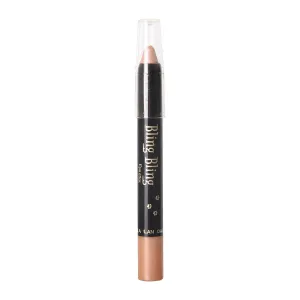 Waterproof Pearlescent Eyeshadow Eyeliner Pencil Glitter Matte Nude Eye Shadow Makeup Pigment Silkworm (Golden brown 01)