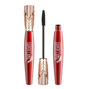 waterproof Smudge-Proof Mascara & Lash Primer Combo for Long-Lasting Lashes, Black