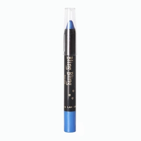 Waterproof Pearlescent Eyeshadow Eyeliner Pencil Glitter Matte Nude Eye Shadow Makeup Pigment Silkworm (Blue 01)