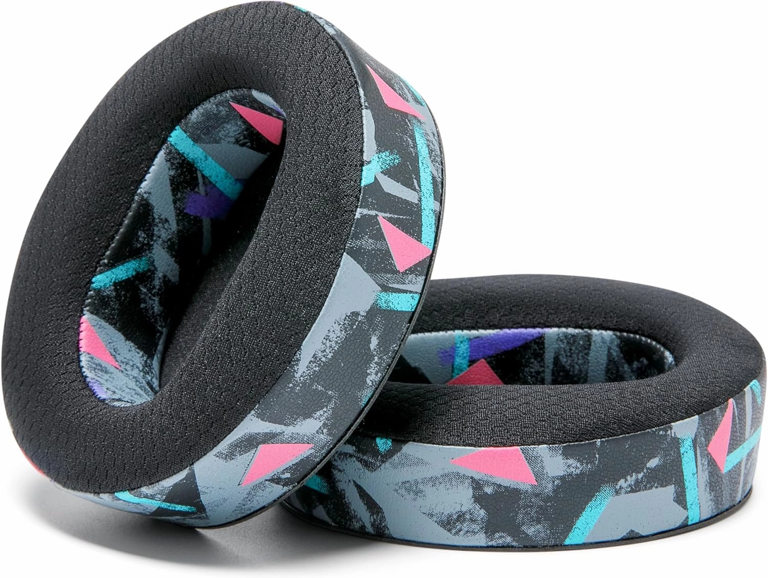 WC Freeze Maxwell - Cooling Gel Replacement Earpads for Audeze Maxwell Headphones by Wicked Cushions - Elevate Comfort, Durability, Thickness & Sound Isolation for Epic Gaming Sessions | 90's Black