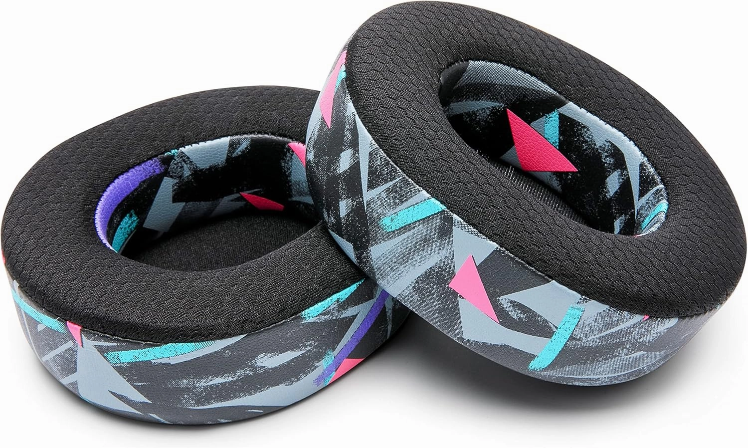 WC Freeze Nova Pro Wireless - Cooling Gel Earpads for Arctis Nova Pro Wireless ONLY (Doesn’t Fit Other Models), Made by Wicked Cushions, Improved Durability, Thickness & Sound Isolation | 90's Black