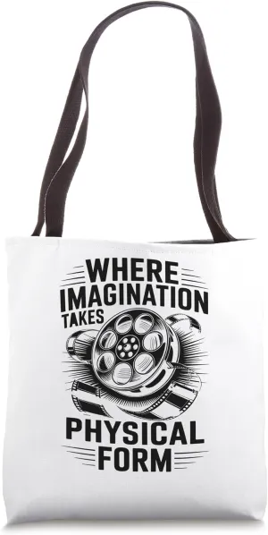Where Imagination Takes Physical Form Animation Draw Animate Tote Bag