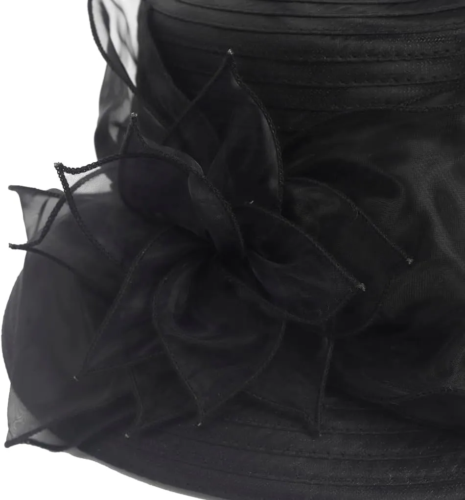Women Derby Church Dress Cloche Hat Fascinator Floral Tea Party Wedding Bucket Hat S052