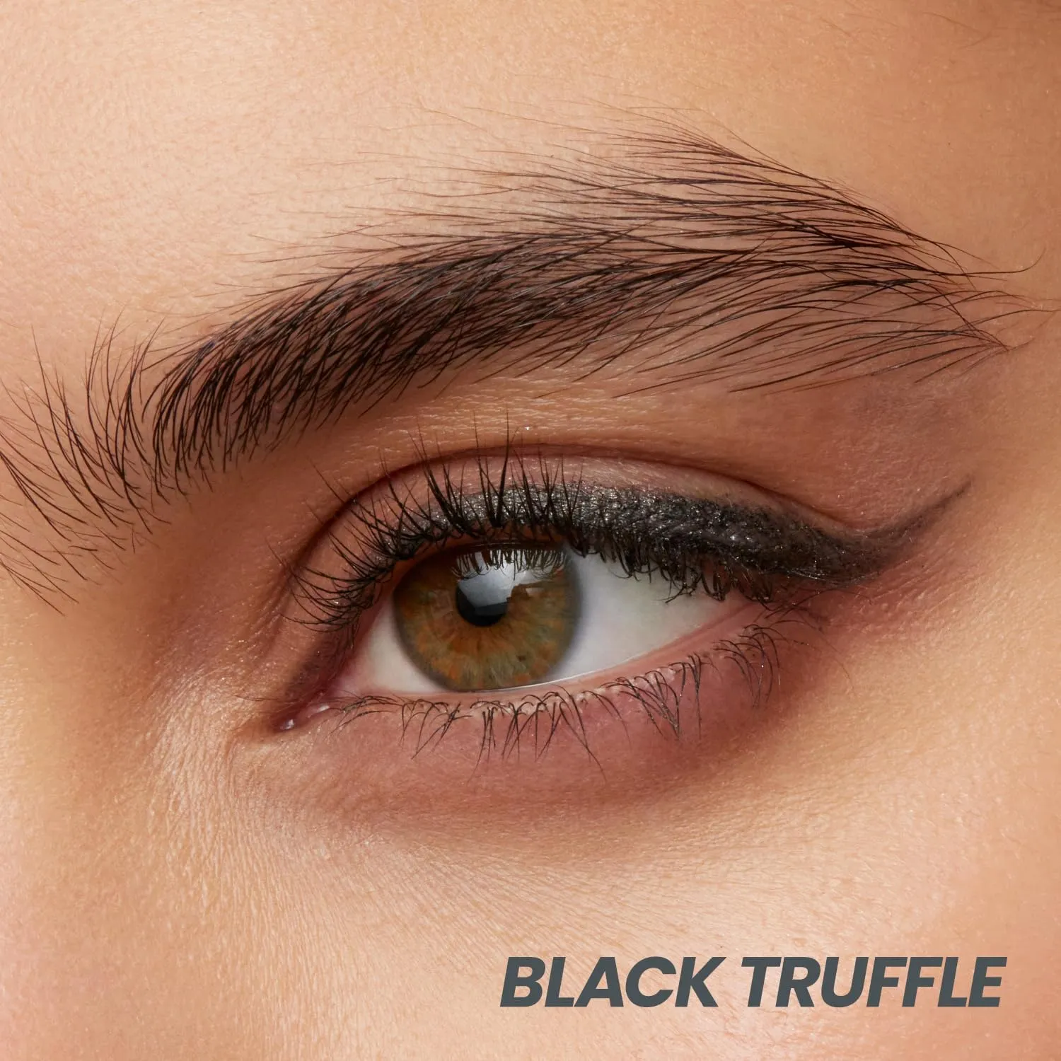 Wonderskin 1440 Longwear Black Glitter Waterproof Eyeliner Pencil - Sharpenable Eyeliner Pencil & Smudge Proof Eye Liner Pencils (Black Truffle)