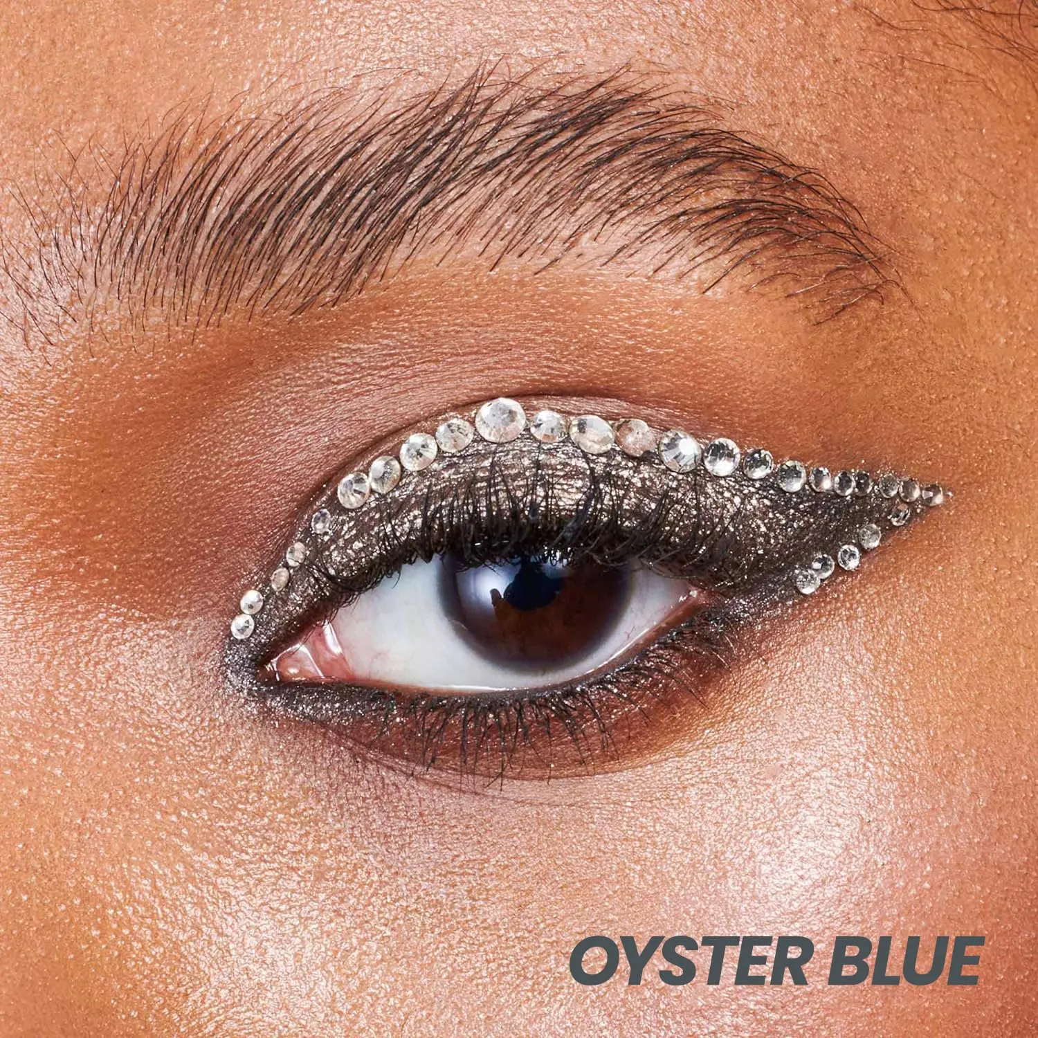 Wonderskin 1440 Longwear Blue Glitter Waterproof Eyeliner Pencil - Sharpenable Eyeliner Pencil and Smudge Proof Eye Liner Pencils (Oyster Blue)