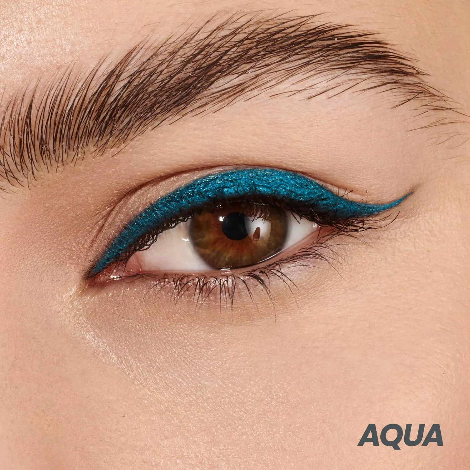 Wonderskin 1440 Longwear Blue Waterproof Eyeliner Pencil - Sharpenable Eyeliner Pencil and Smudge Proof Blue Eye Liner Pencils (Aqua)