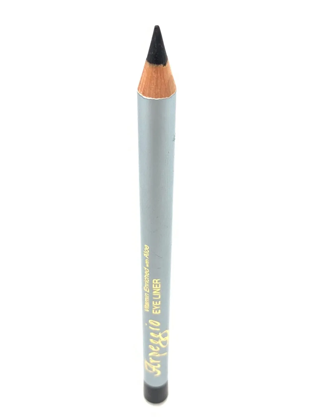 Wood Eyeliner Pencil Water Resistant and Long Lasting Professional Use Eye Makeup in 12 Shades Glides easy and hydrates with aloe enriched formula Made in Germany (Black)