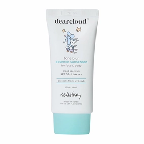 x Keith Haring Tone Blur Essence Sunscreen SPF 50 – Korean Sunscreen for Face, Primer & Vegan (1.69 fl oz)